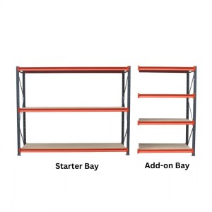 MegaRack Longspan Shelving with Chipboard Decks